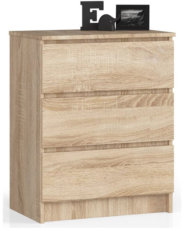 KOMMOD K60 3SZ CLP DÄRM SONOMA