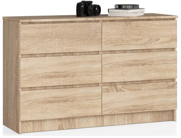 KOMMODE K120 6SZ CLP DĄB SONOMA