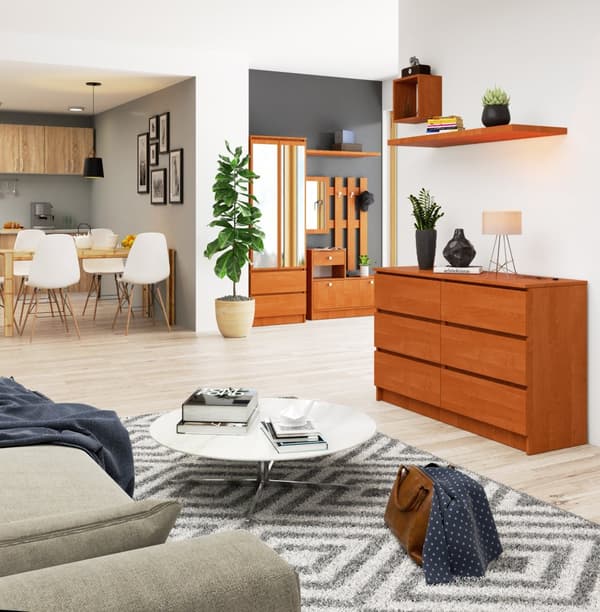 KOMMODE K120 6SZ CLP OAK