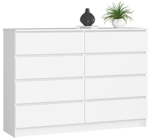 KOMODA K140 8SZ CLP VALKOINEN