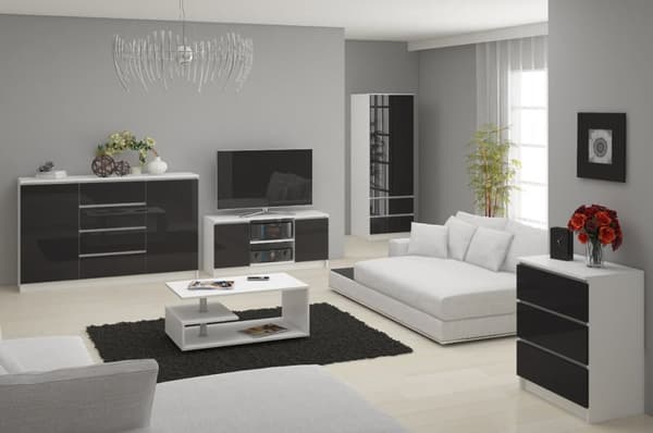 KOMMODE K120 6SZ CLP GRAFIT GLANS