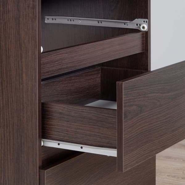 KOMMOD K 60 cm 5 LÅDOR WENGE