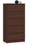 Miniatyrbild 1 av 6: KOMMOD K 60 cm 5 LÅDOR WENGE