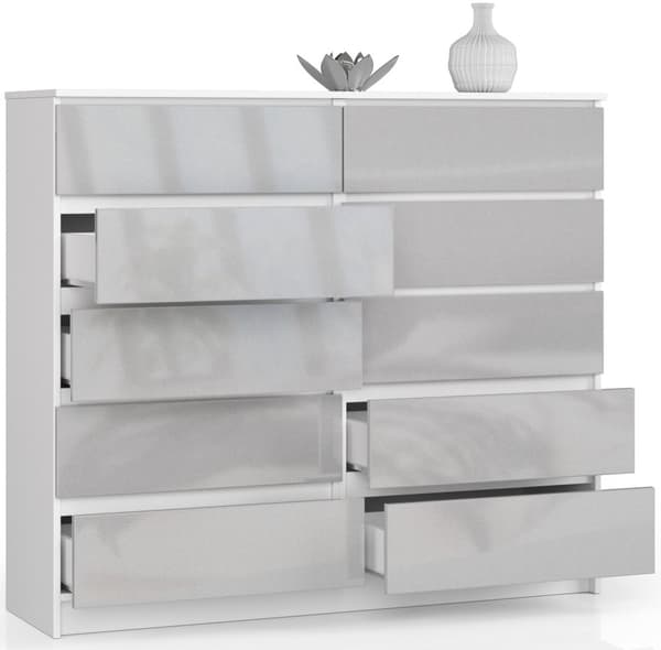 KOMMODE K140 10SZ CLP METALIK GLANS