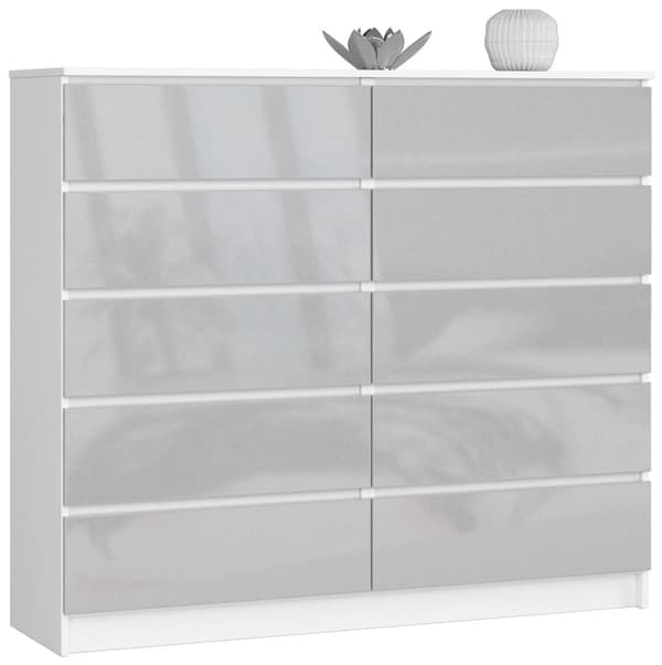 KOMMODE K140 10SZ CLP METALIK GLANS