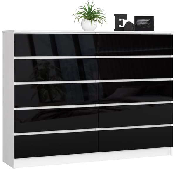 KOMMODE K160 10SZ CLP SORT HIGH GLOSS