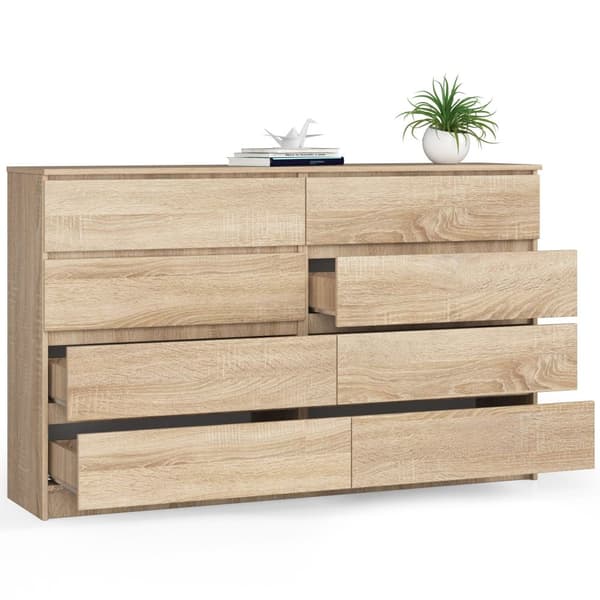 KOMMODE K160 8SZ CLP DĄB SONOMA