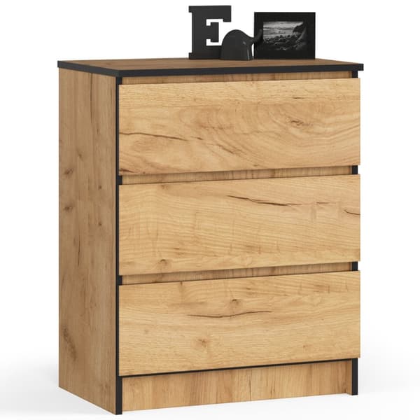 KOMMODE K60 3SZ CLP DæRHÅND VED DÅB CRAFT