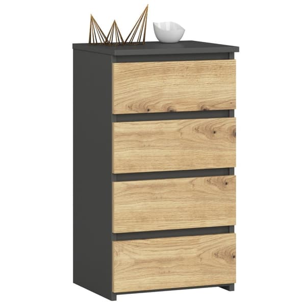 KOMMODE CL4 GRÅ GRAFIT / DÆK ARTISAN