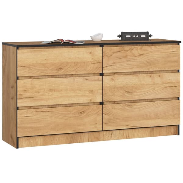 KOMMODE K140 6SZ CLP DåB CRAFT