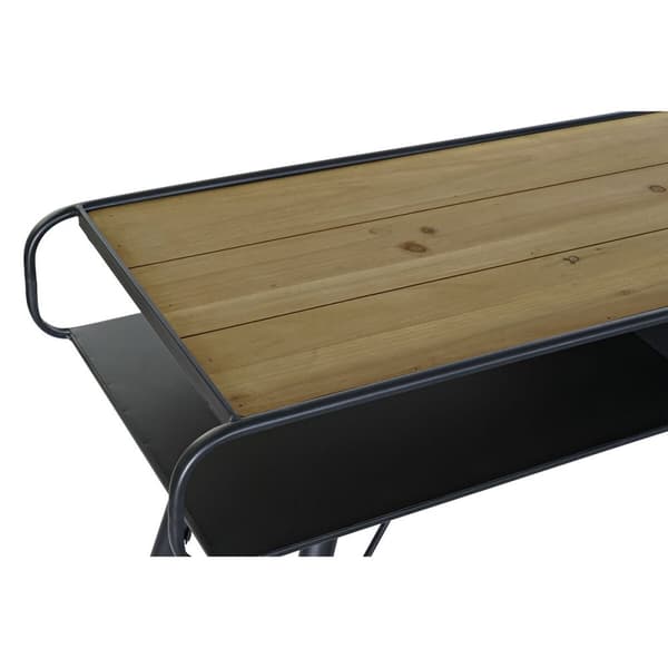 Hallipöytä DKD Home Decor Musta Vaaleanruskea 120 x 38 x 78 cm