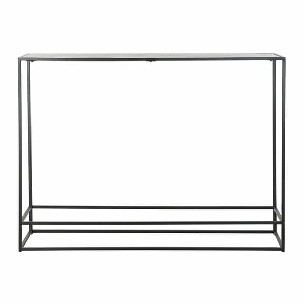 Hallipöytä DKD Home Decor Musta Kullattu 110 x 25 x 84 cm