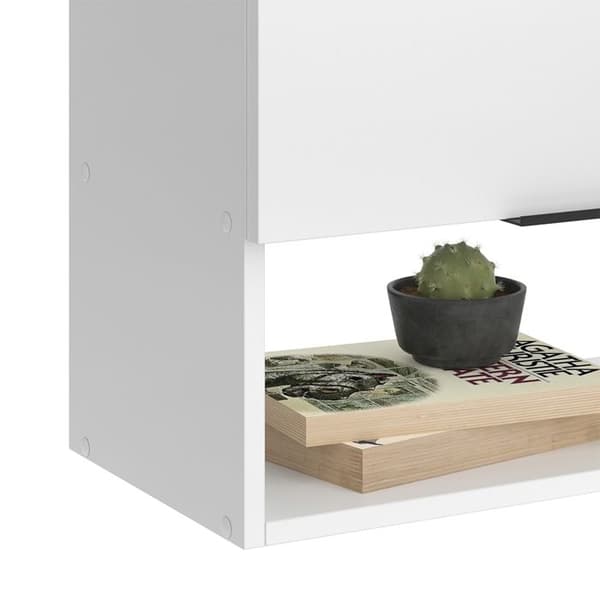 Sideboard Wido, 60x100cm med dörr, Vit/Sonoma, Vicco