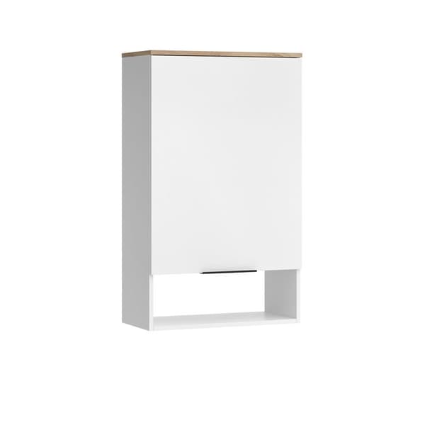 Sideboard Wido, 60x100cm med dörr, Vit/Sonoma, Vicco