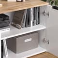 Miniatyrbild 5 av 6: Sideboard Wido, 40x50cm med 2 dörrar, Vit/Sonoma, Vicco