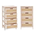 Miniatyrbilde 3 av 4: Kommode Rattan Naturell 40 x 73 x 29 cm 4 skuffer