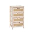 Miniatyrbilde 1 av 4: Kommode Rattan Naturell 40 x 73 x 29 cm 4 skuffer