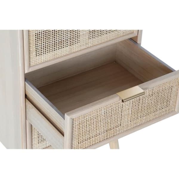 lådenhet paulownia trä mdf trä (42 x 36,5 x 100,5 cm)