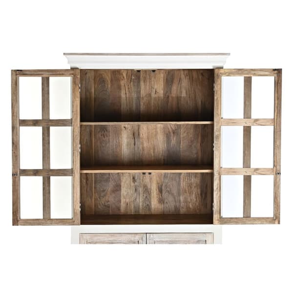 Esittelyteline DKD Home Decor 110 x 45 x 200 cm Kristalli Alumiini Mangopuu