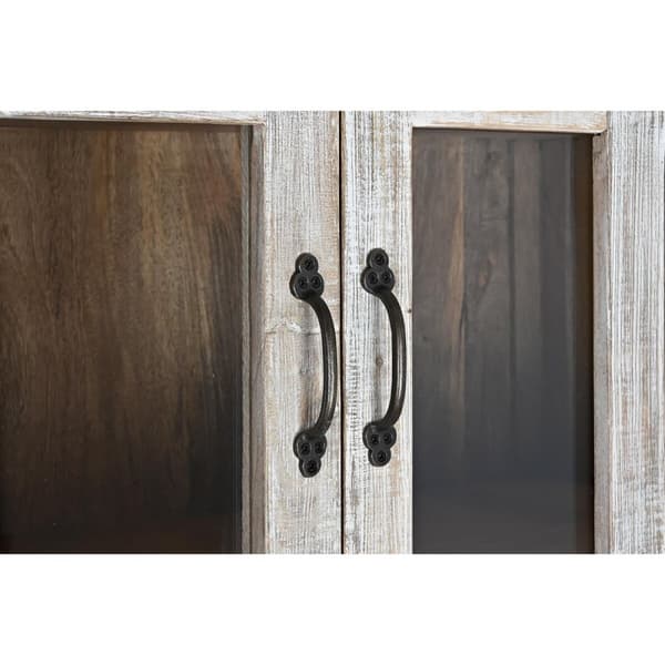 Esittelyteline DKD Home Decor 110 x 45 x 200 cm Kristalli Alumiini Mangopuu