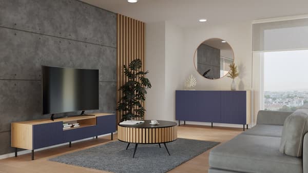 Lipasto KAMA 3D SLIM ARISAN NAVY BLUE