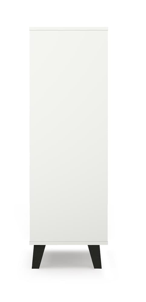 Scandi Kommode 5S HVID