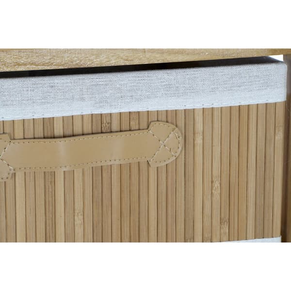 Kommode DKD Home Decor Natur Bambus Paulonia træ 42 x 32 x 98 cm