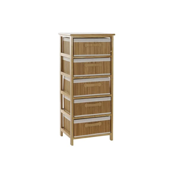 Kommode DKD Home Decor Natur Bambus Paulonia træ 42 x 32 x 98 cm