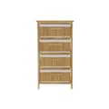 Miniatyrbillede 4 af 5: Kommode DKD Home Decor Natur Bambus Paulonia træ 42 x 32 x 81 cm