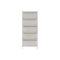 Miniatyrbilde 4 av 5: Kommode DKD Home Decor Hvit Bambus Paulownia-tre 42 x 32 x 98 cm