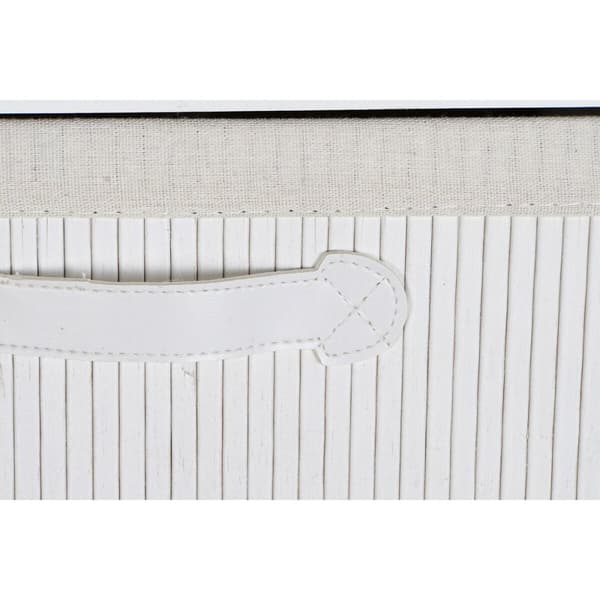 Lipasto DKD Home Decor Valkoinen Bambu Paolownia wood 42 x 32 x 98 cm