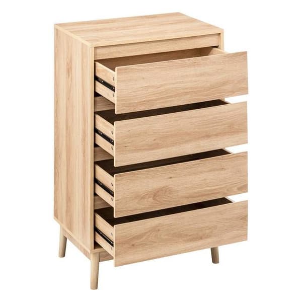 5five - kommod med 4 lådor ekappar "abana"
