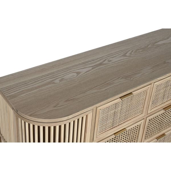 Lipasto Home ESPRIT Kullattu Luonnollinen Kuusi 120 x 40 x 80 cm