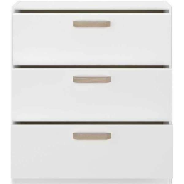 Lipasto Parisot Valkoinen 79,7 x 87,8 x 43,8 cm