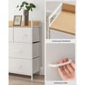 Miniatyrbillede 8 af 9: Kommode, LTS137B01, 98x85 cm, Hvid-Eg
