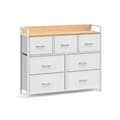 Miniatyrbillede 1 af 9: Kommode, LTS137B01, 98x85 cm, Hvid-Eg