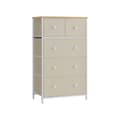 Miniatyrbillede 1 af 8: Kommode, SONGMICS, 30x56x93 cm, Gul