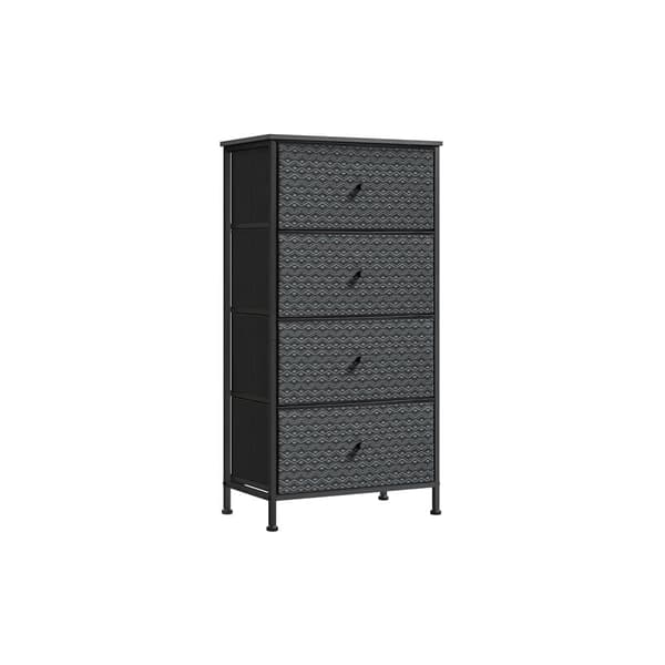 Byrå, SONGMICS LTS114B01, 30x51x99 cm, Svart