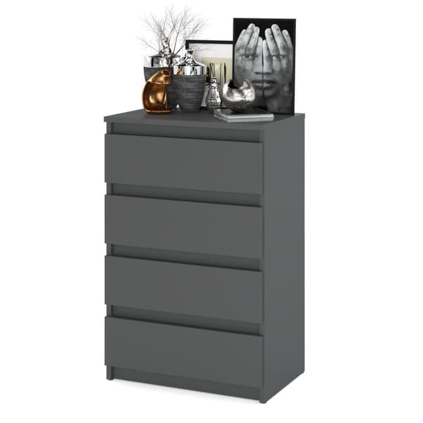 Lipasto Matt Grey 60 CM TV Kaappi Olohuoneen Makuuhuoneen kalusteet