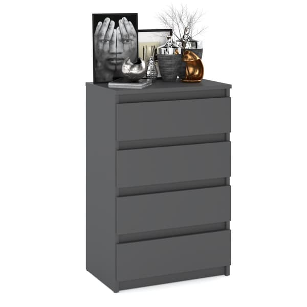 Lipasto Matt Grey 60 CM TV Kaappi Olohuoneen Makuuhuoneen kalusteet