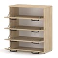Pikkukuva 2 / 11: KENKÄKAAPPI SONOMA OAK 71x82,9x35 4 HYLLYLTÄ ILMAN ISTUImaa