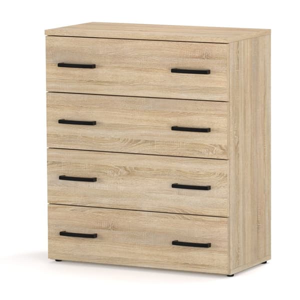 KENKÄKAAPPI SONOMA OAK 71x82,9x35 4 HYLLYLTÄ ILMAN ISTUImaa