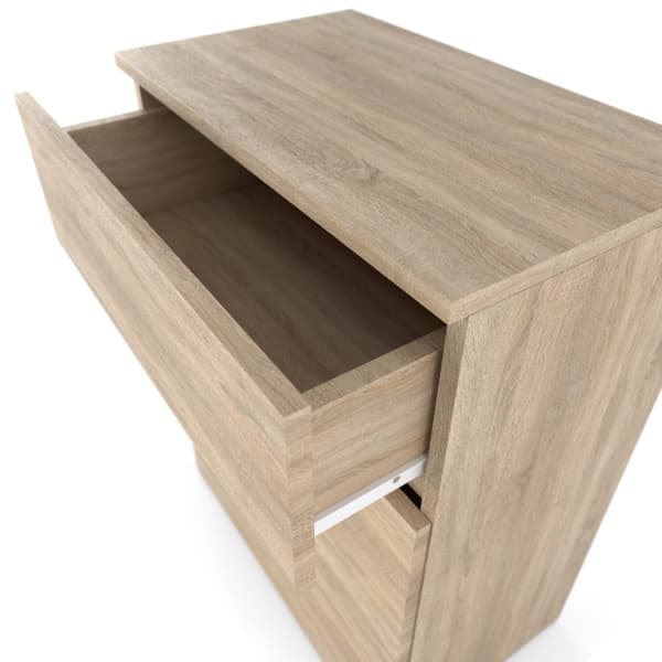 Lipasto Sonoma Oak LAATIKOKAPPIELLA 60cm MODERNI KAHVATON OLOHUONE MAAKUUHUONE