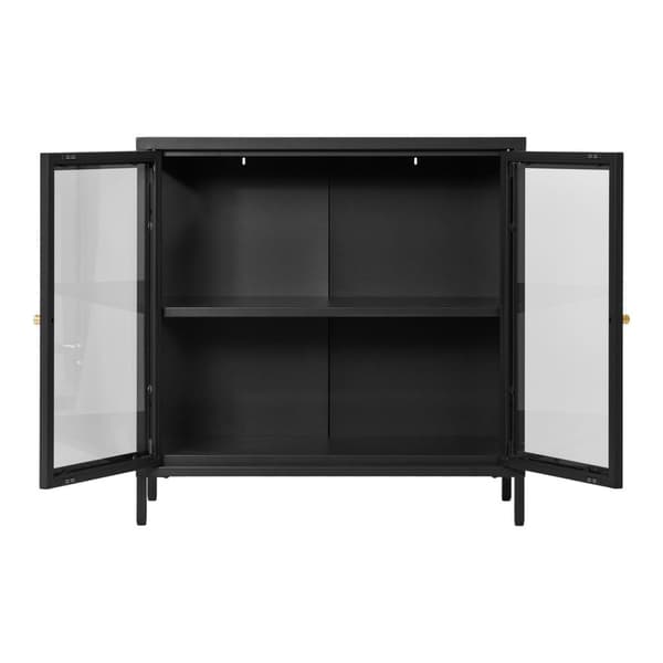 Skab, Dalby, 80x35x80 cm, Sort