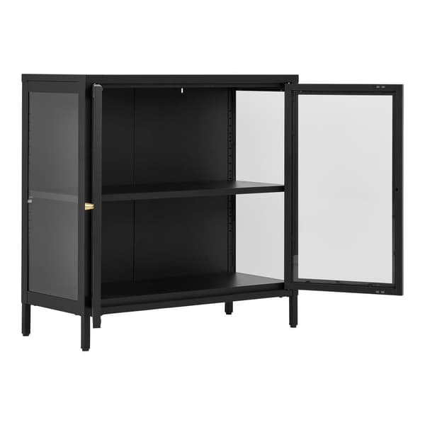 Skab, Dalby, 80x35x80 cm, Sort