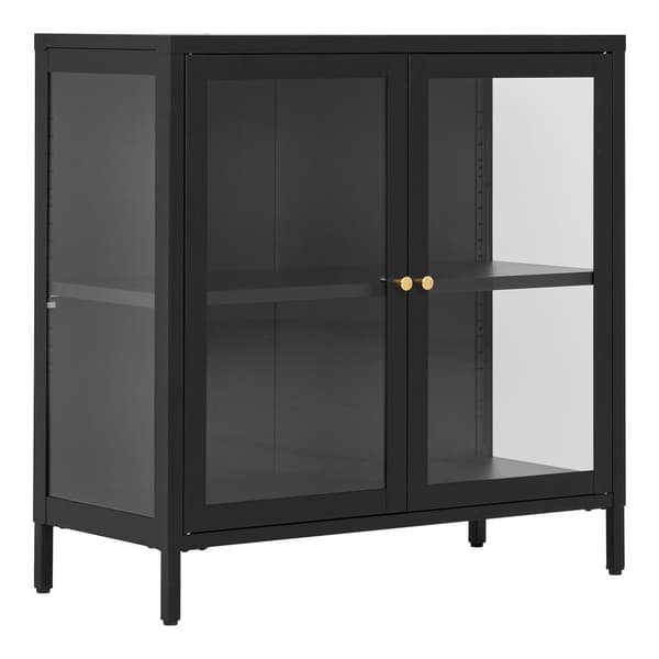 Skab, Dalby, 80x35x80 cm, Sort