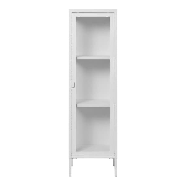 Skab, Brisbane Slim Display, 40x35x140 cm, Hvid