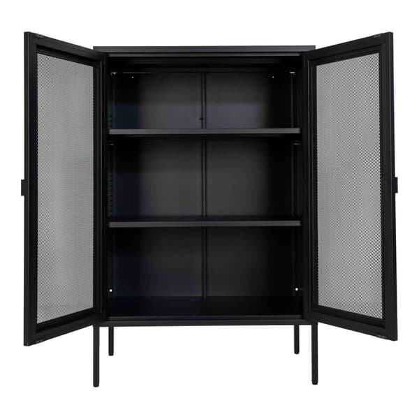 Skåp, Melbourne Display, 80x40x120 cm, Svart