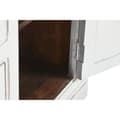 Miniatyrbild 9 av 11: Visningsställ Home ESPRIT Vit Glas Mangoträ 170 x 45 x 200 cm