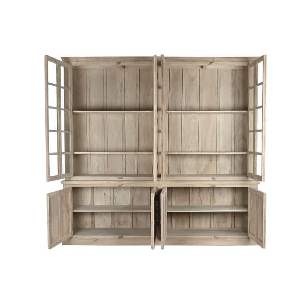 Display Stand Home ESPRIT Natur Teak Mangotræ 266 x 46 x 251 cm